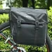 WESBIKING 30L Bicycle Panniers Bag with Rain Cover Wear-resistant Cycling Travel Saddle Bag Night Reflective Bike Rear Luggage Bag for MTB