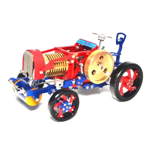 Vacuum Stirling Tractor Engine Aluminum Alloy Model Toy Children Science Education