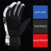 Unisex PLeather Waterproof Ski Gloves Anti-slip Touch Screen Motorcycle Cycling Fleece Warm Snow Sports Snowboard Winter Gloves
