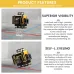 New 16 Lines 4D Laser Level Remote Control 4 Colors Beam 360 Horizontal & Vertical Powerful Lines Laser Levels Power Display 2 Batteries