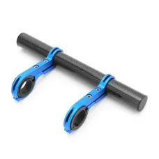 1pc Carbon Fiber Bike Handlebar Extender Bracket, Flashlight Holder Extension Bracket For Outdoor Bike Accessories