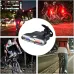 Bikight Solar Bike Taillight 300mAh Battery 7 Light Modes Type-Charging IPX7Waterproof Bicycle Rear Light for MTB Bike Motorcycle Electric Vehicle