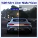 AZDOME M660 4CH 4 Lens 2.4 Inch IPS Screen Driving Recorder WIFI GPS Driving Track Dash Cam Smart Voice Control Night Vision