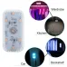 LED Touch Light Mini Wireless Car Interior Lighting Auto Roof Ceiling Reading Lamp for Door Foot Trunk Storage Box USB Charging