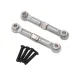 Upgraded Metal Parts Adjustable Front Steering Tie Rod Set for MJX 14211 HYPER GO 1/14 RC Car Vehicle Models Accessories