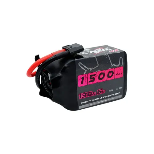 CNHL Black Series V2.0 6S 22.2V 1500mAh 130C LiPo Battery XT60 Plug for Nazgul5 Mark5 200-220mm 5 Inch RC Drone FPV Racing