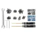 GEPRC Universal Screw Box 460PCS M2 M3 Round Head Screws with 2PCS Screwdrivers DIY Tool for RC FPV Racing Freestyle Drones