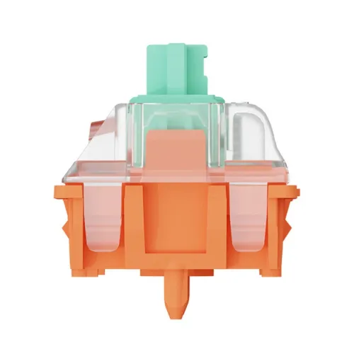 10/30/70Pcs Gateron FOX Magnetic Switch Set Hall Effect  Linear Tactile Switch Adjustable Actuation Point 4.0mm Travel 50gf Force Pre Lubed Keyboard Switches for Gaming Mechanical Keyboard