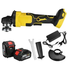 Drillpro 388VF 1280W 8500rpm 3 gears 125mm Brushless Lithium Electric Angle Grinder for Makiita 18V Battery