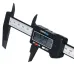 6-inch 150mm Electronic Digital Caliper Ruler Carbon Fiber Composite Vernier