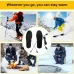 TENGOO USB Rechargeable Heated Insoles Waterproof Winter Warm Shoe Insoles for Motorcycle Cycling Skiing Hiking Supplies