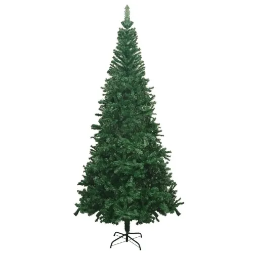 Artificial Christmas Tree,Xmas Pine Tree with 300 LEDs,Easy Assembly Christmas Tree with Metal Stand and 1300 Branchs for Home,Office,Party,Holiday Indoor Outdoor Decoration