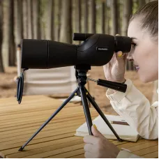 IPRee 25-75x60 HSpotting Scope Powerful Monocular Zoom Telescope BAK7 Prism Waterproof for Birdwatching Target Shooting Camping
