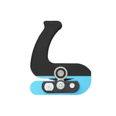 Aluminum Alloy Veneer Cutter Precision Woodworking Tool Ergonomic Design Compact Size Multi-Material Cutting Portable Veneer Trimmer Metal Cutting