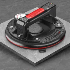 Heavy Duty Lithium Powered Pump-Style Suction Cup with Imported Rubber Design 220kg High Suction Power Built-in 900mAh 3.7V Motor Battery Lightweight Portable for Commercial Industrial Use