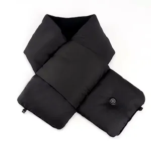 TENGOO Electric Heated Scarf USB Powered 3 Heat Settings Winter Warm Neck Wrap Polyester Fiber Thermal Comfortable Neck Scarf