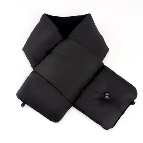 TENGOO Electric Heated Scarf USB Powered 3 Heat Settings Winter Warm Neck Wrap Polyester Fiber Thermal Comfortable Neck Scarf