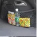 Car Trunk Organizer Mesh Net Double Mesh Trunk Storage Mesh Bag Fire Extinguisher Fixed Mesh Finishing Storage Elastic Strap
