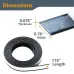 3m / 118 Inch Splinter Guard Replacement Strip for Track Saw Rail Roll Rubber Self Adhesive Anti Splintering for Makita Milwaukee Guide Rail