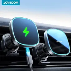 Joyroom Car Mount Charger 15W Wireless Car Charger Hands Free Air Vent Magnetic Phone Holder for ios 16 15