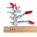 GH-301AM Quick Release Toggle Clamp 45KG Clamping Force Push Pull Clamp Vertical Type Metal Hand Tool M4 Screw Industrial Equipment Assembly