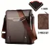 WEIXIER Men Classic Shoulder Bag Business Casual Bag Mens Backpack Messenger Bag Large Capacity Satchel bag