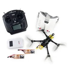 DarwinFPV FoldApe4 4 Inch Folding Long Range RC FPV Racing Drone RTF with RadioMaster TX12 Mark  Radio Controller FPV Goggles