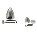 70mm/76mm/82mm/89mm/95mm/102mm/114mm/127mm Aluminium Metal Propeller Spinner for DLE Gasoline Engine RC Airplane