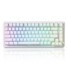 ATTACKSHARK X82PRO HE Mechanical Gaming Keyboard RGB 75% Layout Tri-mode Magnetic Amber Axis with 0.01mm RT Accuracy 8KHz Return Rate Gamer Keyboards