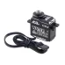 AGFRC A19DLM High-speed IP67 Waterproof 4KG HV Micro RC Digital Servo Steering for RC off-road Car Model