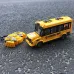 QH204 1/30 4CH 27HZ RC Car Mini Bus Chinese Vintage Classic School Bus Ambulance Toys For Boys