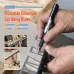 Onkel.J 28pcs Dovetail Tenon Marking Ruler Adjustable Tail Joint Marking Gauge Stable Template Support For Carpentry Marking