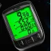 Waterproof LCDisplay Cycling Bike Bicycle Computer Odometer Speedometer with Green Backlight bicycle computer bike