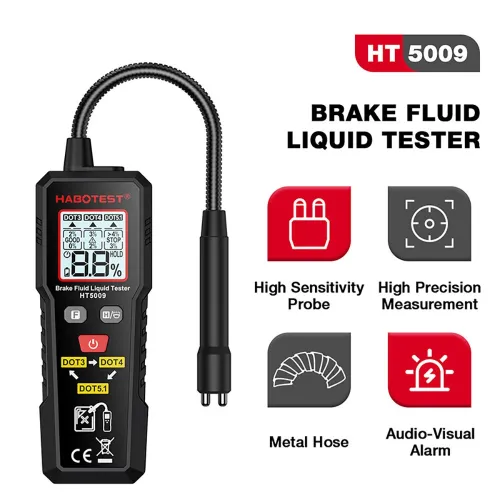 Brake Fluid Tester Automotive Brake Fluid Test Kit Moisture Tester Car Brake Fluid Tester Pen HT5009