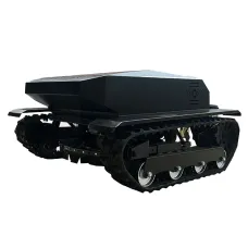 Remote Control Lawn Mower HTM800-PRO 800mm Cutting Width 608CC Engine 45 Degree Slope Capability Efficient Grass Cutting Long Range Operation