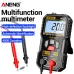 ANENG M127 Digital Multimeter True RMS 4000 Counts Automatic Identification High-Definition Backlight LCD Compact Portable Multimeter AC DC Voltage Resistance Measurement