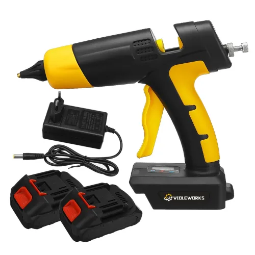 VIOLEWORKS 21V Digital Hot Melt Glue Guns Cordless Rechargeable Hot Glue Applicator Home Improvement DIY