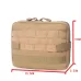 Tactical Admin Molle Pouch Medical EDEMUtility Bag Shell Design Waterproof Attachment Pouches Nylon Hiking Belt Bags
