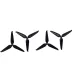 6 Pairs Gemfan Cinelifter 8145F 8145 8.1 Inch 3-Blade Black Propeller 5mm Hole for 2808 900kv Motor RC FPV Racing Drone