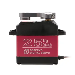 4pcs DSSERVO DS3225 25KG 180 Degree Metal Gear High Torque Waterproof Digital Servo For RC Airplane Robot