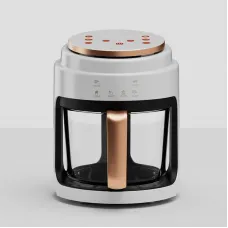 4L Capacity Fully Automatic Household Air Fryer with Touch Control Visible Window for Healthy and Convenient Home Cooking