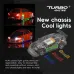 Turbo Racing C76 RTR 1/76 2.4G RWD Mini Drift RC Car Sports TC06 Chassis New Upgrade Motor THR-Curve Shocking Adjustable Wheelbase Micro LED Lights Full Proportional Vehicles Model Toys
