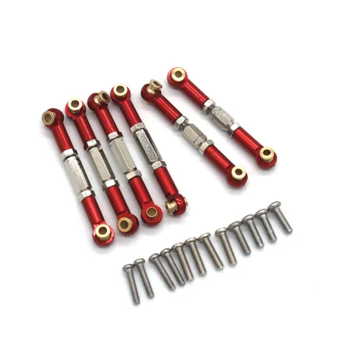 Upgraded Metal Parts Adjustable Tie Rod for Gladiator 1/14 ZD Racing MT16 BX12 X12S JIUSI MT14R PT14R RC Cars Vehicles Models Spare Parts Accessories