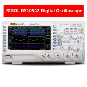 DS1054Z Oscilloscope Digital 4 Channels 50MHz Bandwidth 1GS/s 7inch WVGA 12Mpts 30,000wfm Oscilloscope