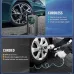 3 In 1 Portable 12V Car Jump Starter Power Bank Air Compressor Cordless Electric Car Air Pump With Emergency Start Power Supply