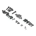 XK K170 RC Helicopter Parts Screw Set