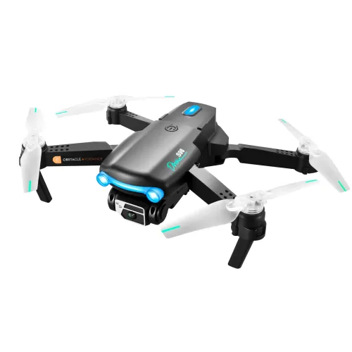 YLRC S98 WIFI FPV with 4K HD Dual Camera 360 Obstacle Avoidance Optical Flow Positioning LED Controllable Light  RC Drone Quadcopter RTF