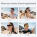 Bakeey QY Pro3 Smart bluetooth 5.4 Cycling Glasses with AI Voice Assistant 360 Surround Sound Magnetic Charging UV Protection for Outdoor Sports