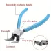 Heavy Duty Iron Diagonal Pliers Multifunctional Wire Stripping Tool Car Clip Rivet Tightening Electrical Work Ergonomic Handles Precision Cutting Spring Assisted Mechanism