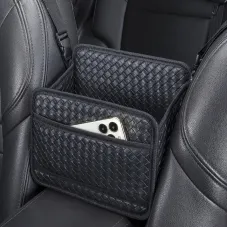 Car Seat Middle Storage Bag For Bags Storage Net Pocket Hanging Bag Center Console Armrest Box Storage Box